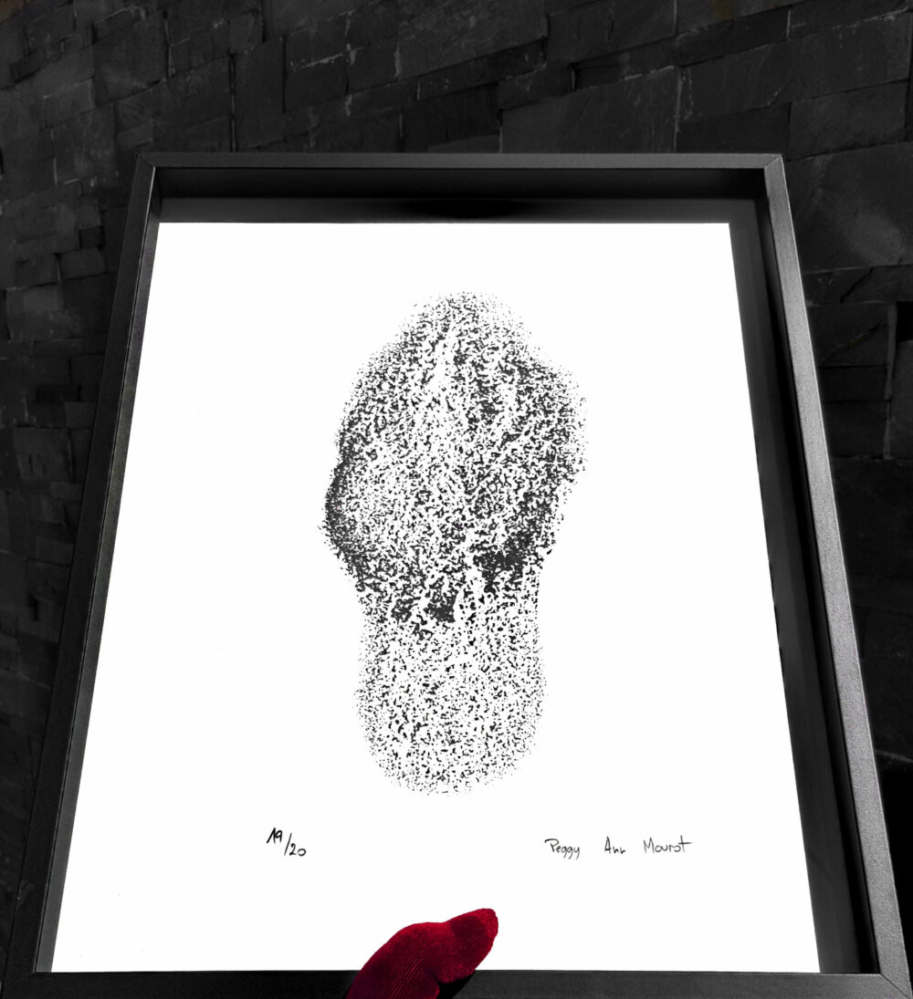Sérigraphie Morchella Conica (Morille) ~ Velin d’Arches 250g ~ N°&Signée Limitée à 20ex ~ 30x40 Encadrée – Image 16