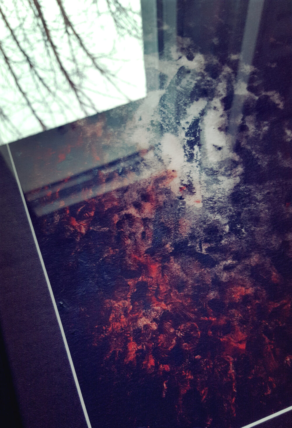 Inferno ~ Peinture Acrylique ~ 30x40 Encadré – Image 13