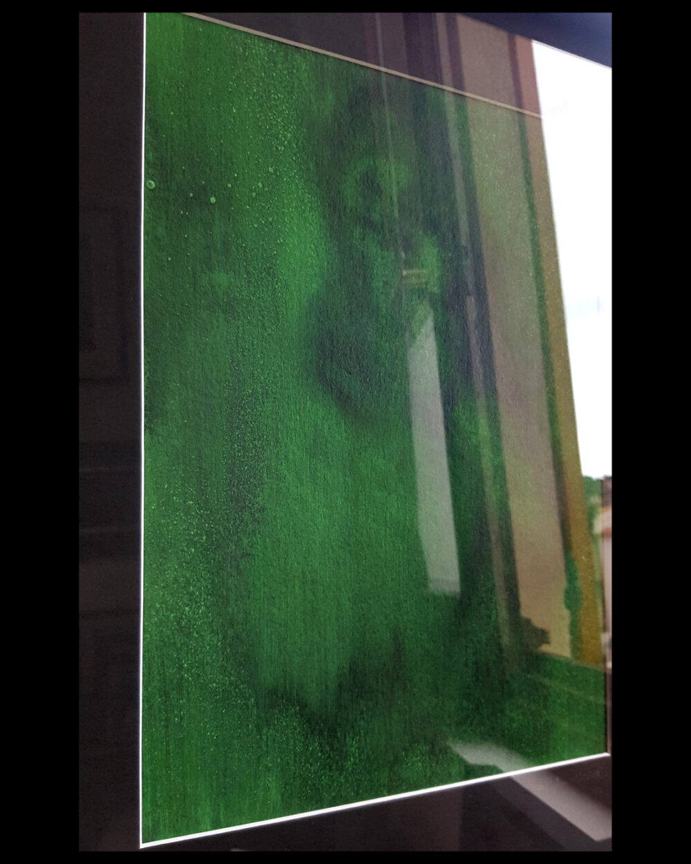 The Source (Green Hell Série n° IV) ~ Acrylique ~ 30×40 Encadré – Image 2