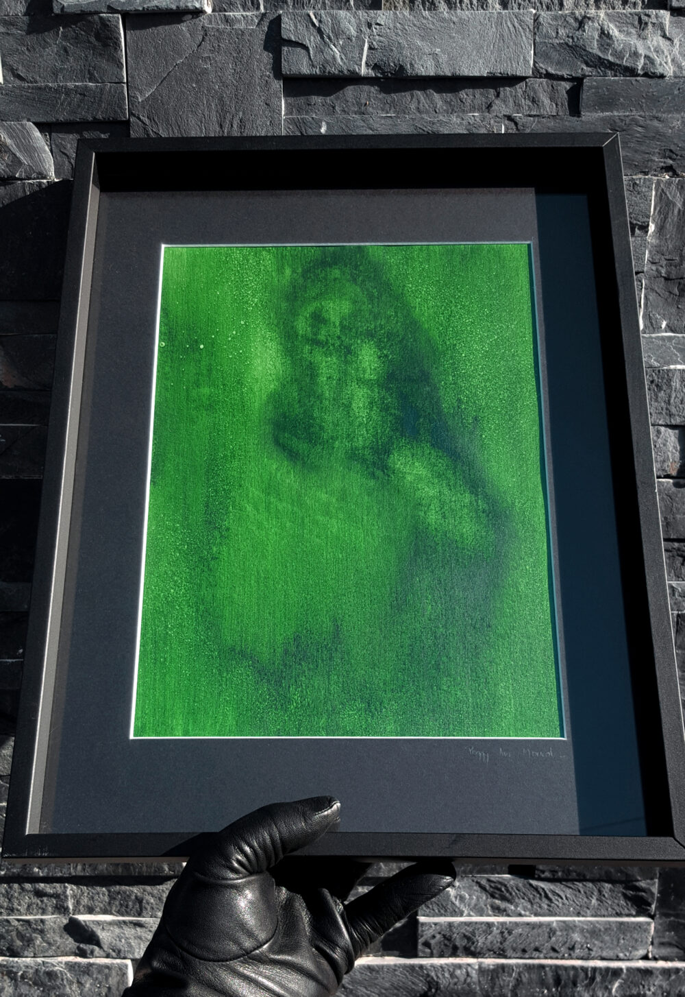The Source (Green Hell Série n° IV) ~ Acrylique ~ 30×40 Encadré – Image 7