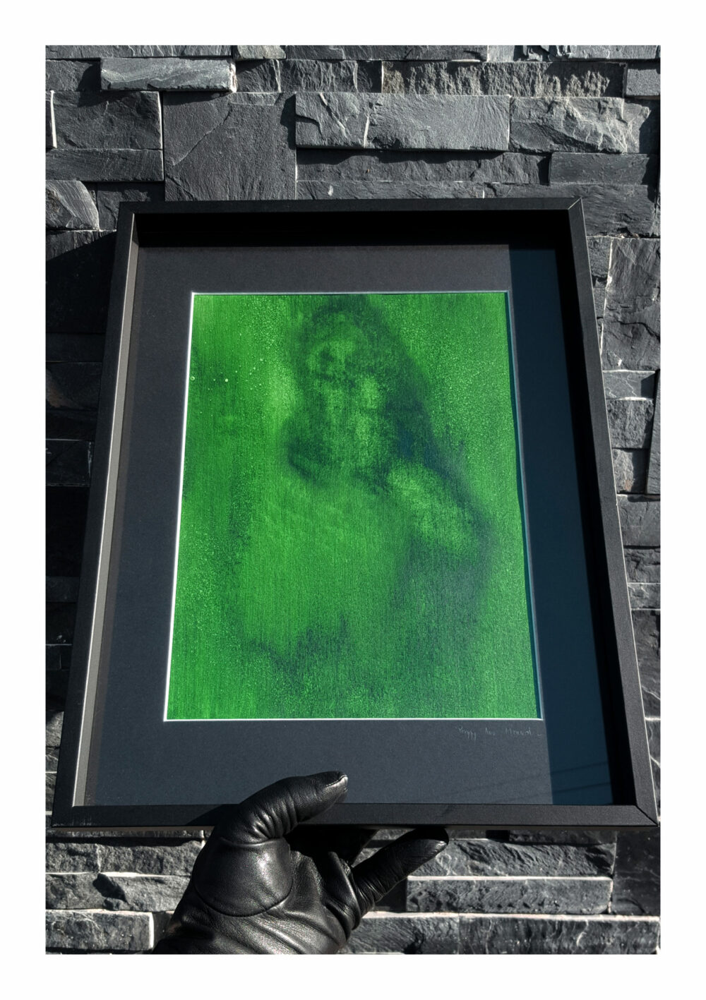 The Source (Green Hell Série n° IV) ~ Acrylique ~ 30×40 Encadré – Image 6