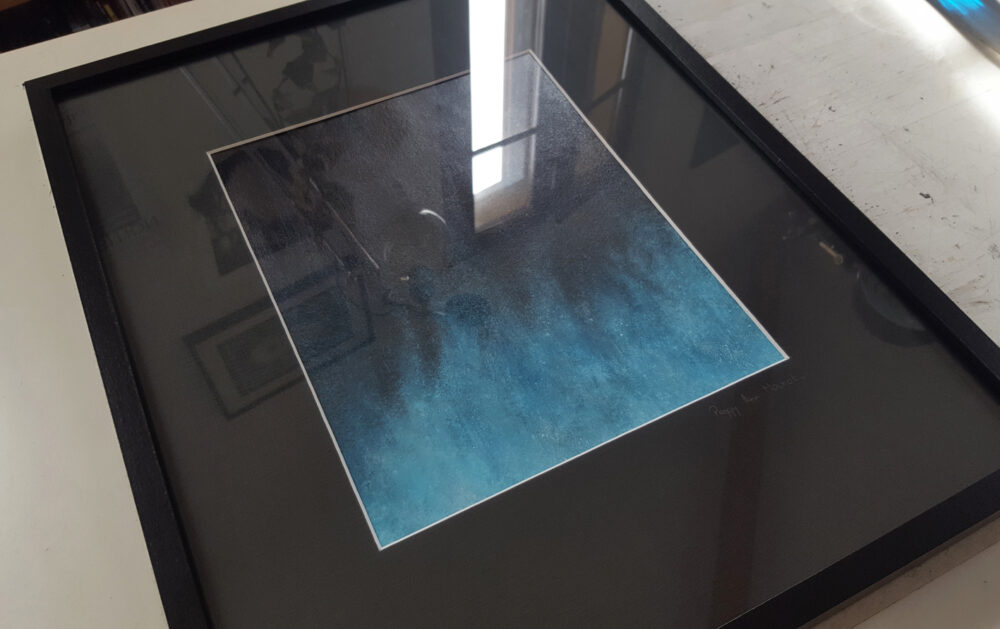 Abyss ~ Peinture Acrylique ~ 40x50 Encadré ~ SOLD OUT – Image 3