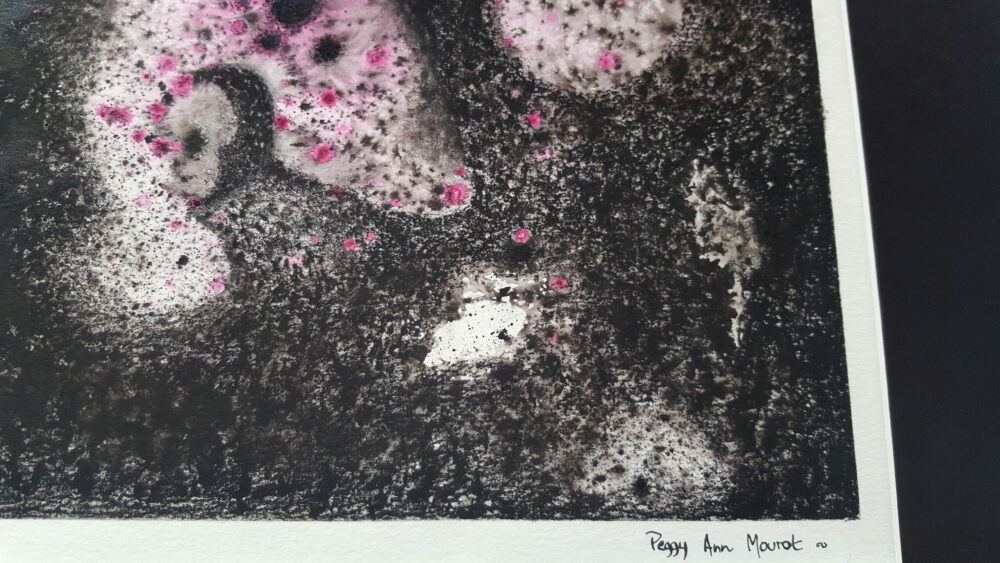Submission ~ Dessin à l'Acrylique, Encre de Chine, Pierre Noire & Fusain ~ 40×50 Encadré ~ SOLD OUT – Image 6