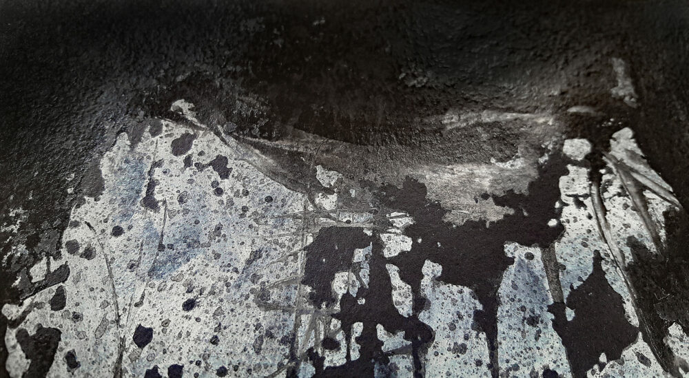 The Wreck ~ Encre de Chine, Acrylique & Pastels ~ Encadré 30x40 – Image 14