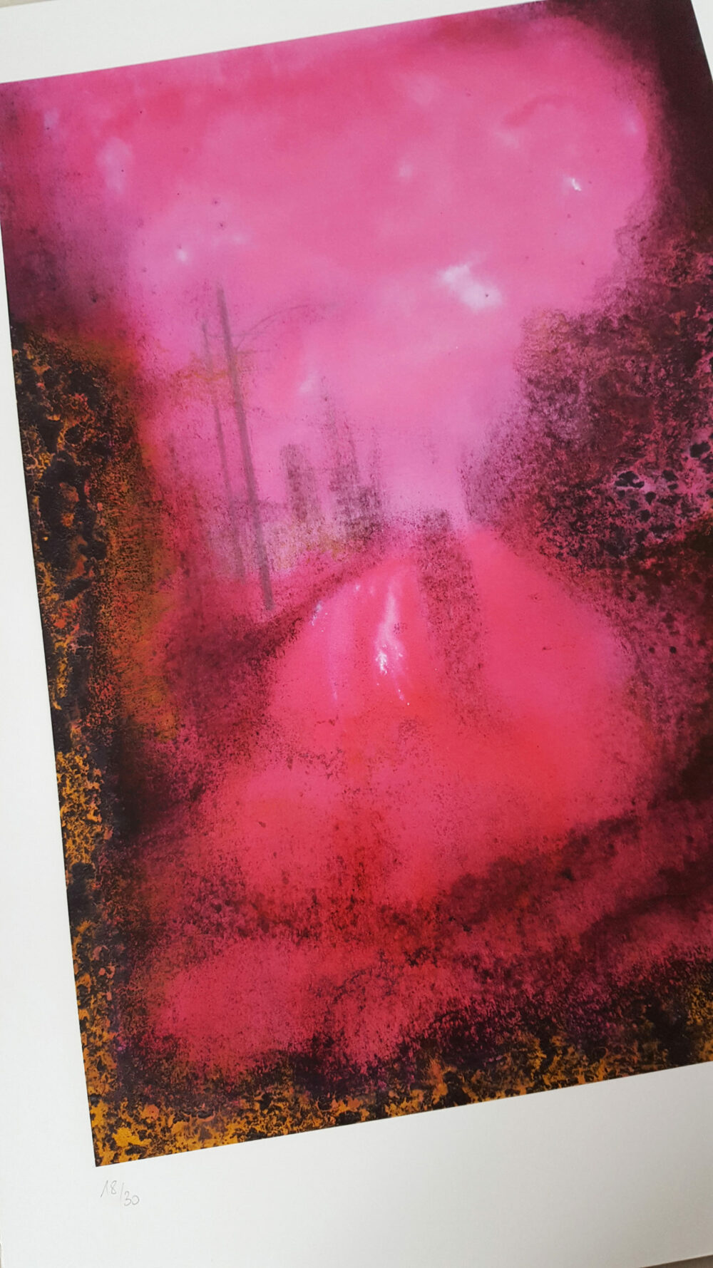Affiche Proton Couleur ~ Limitée à 30ex N°Signée ~ 32x45cm/250g – Image 5