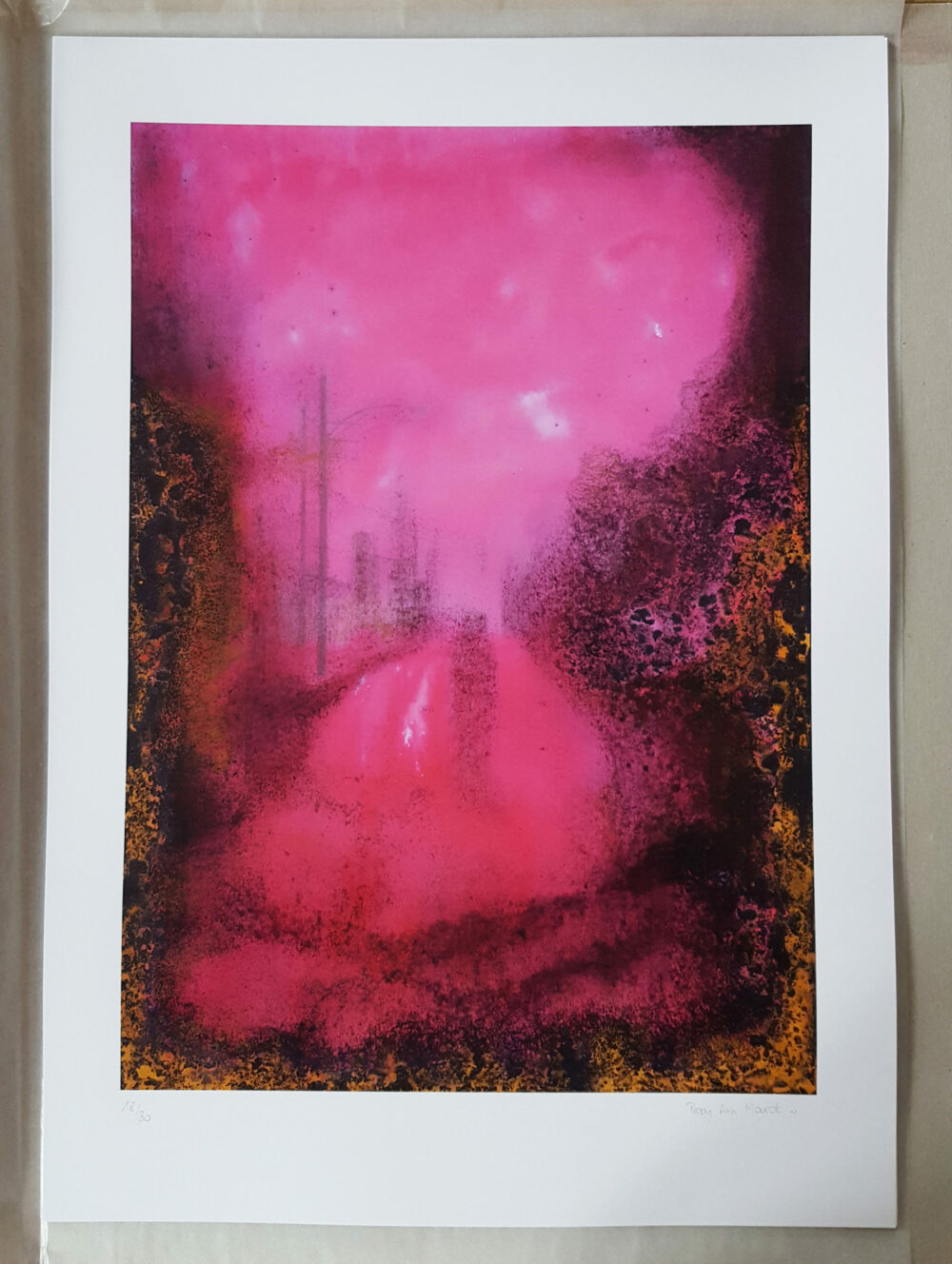 Affiche Proton Couleur ~ Limitée à 30ex N°Signée ~ 32x45cm/250g – Image 2