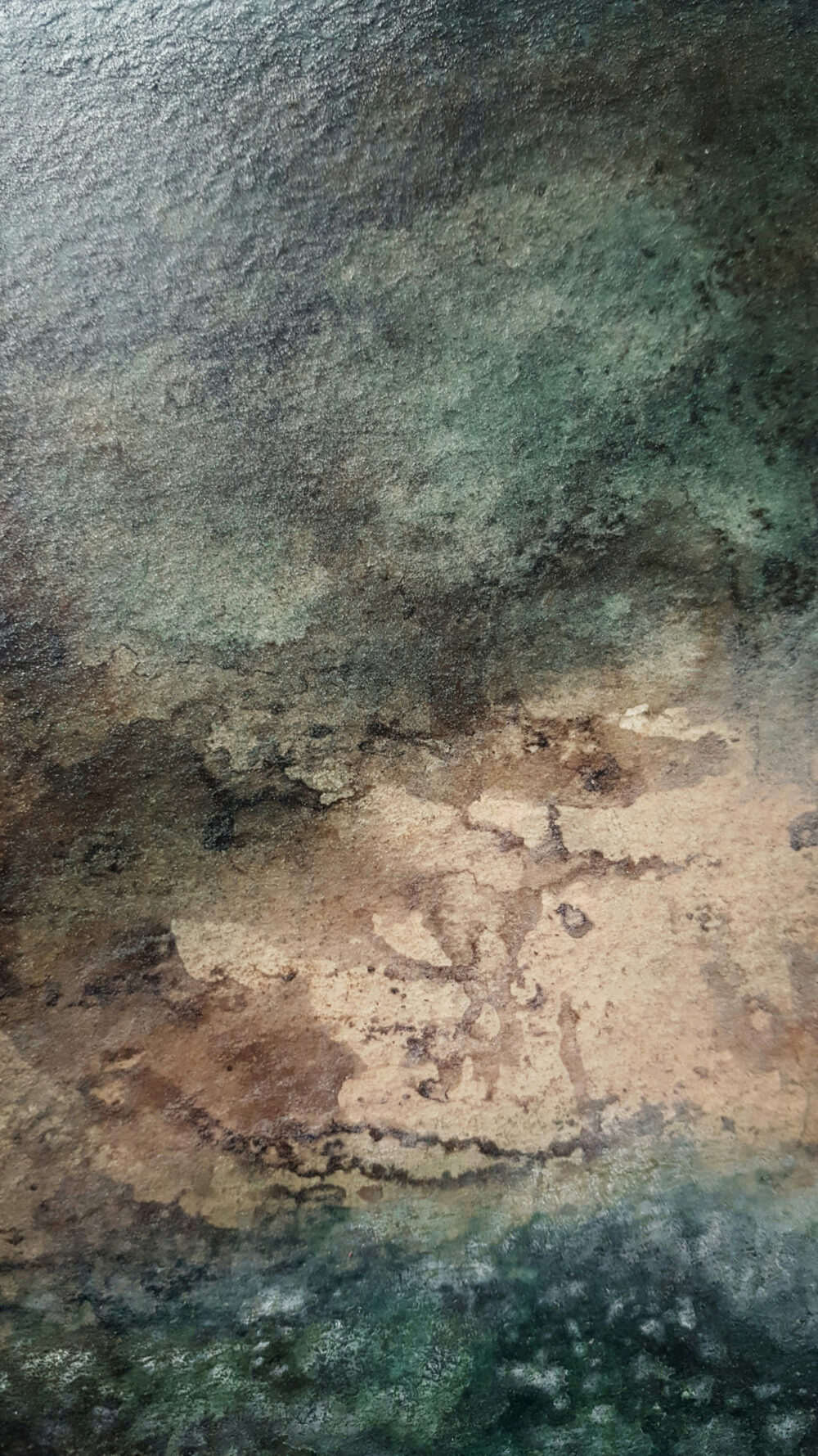 Rupestrian ~ Peinture ~ Acrylique & Encre de Chine ~ 30x40 Encadré – Image 7