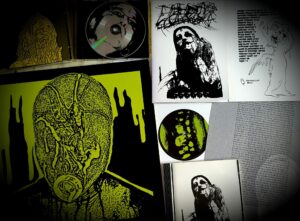 EEEEEE + LP Lamort + CD Lamort + CD The Emptiness + ExLibris /// Albums ArtCovers by Johnny UFO