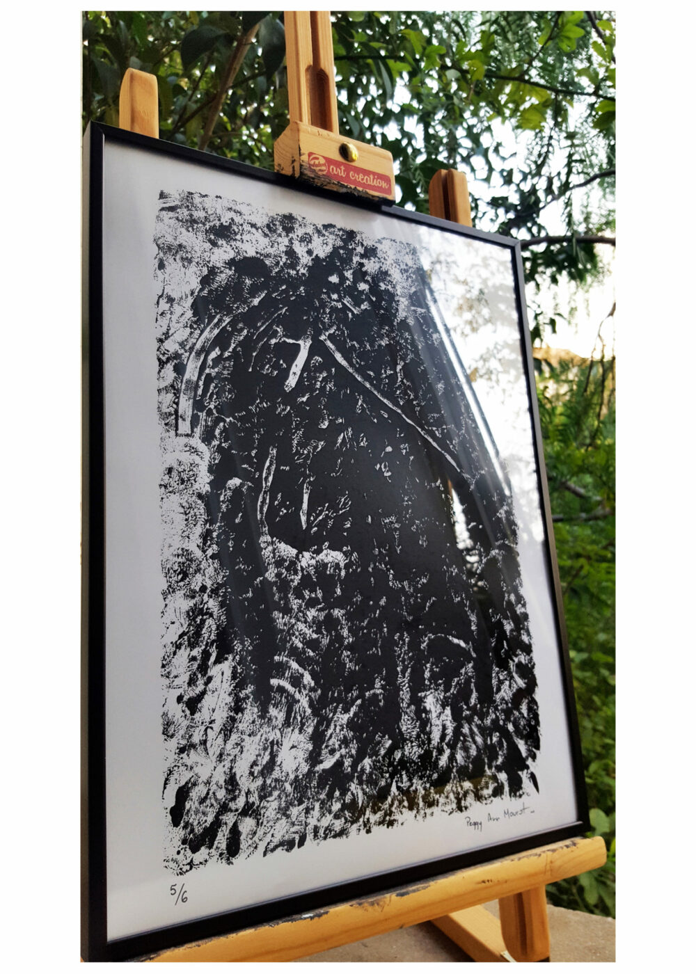 Affiche "Ossuary" ~ Limitée à 6ex ~ N°Signée ~ 30x40 Encadrée – Image 3