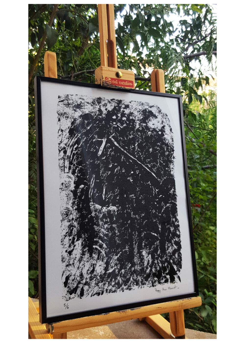 Affiche "Ossuary" ~ Limitée à 6ex ~ N°Signée ~ 30x40 Encadrée – Image 6