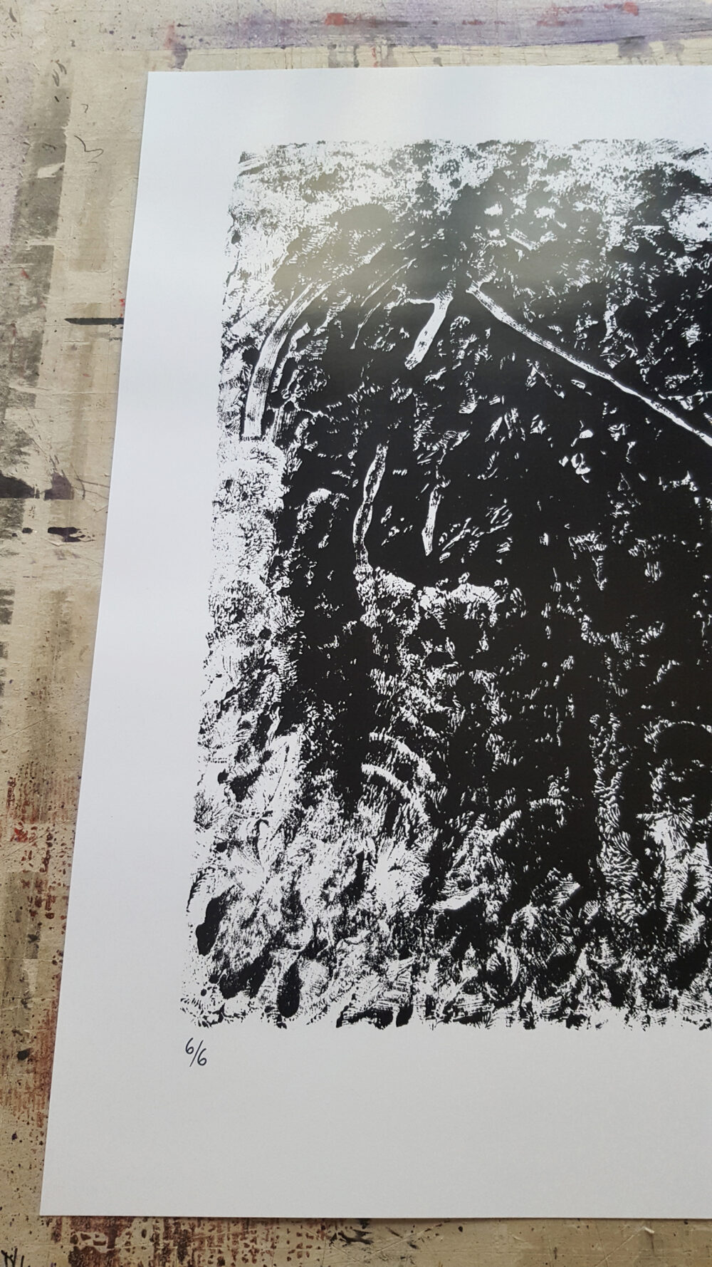 Affiche "Ossuary" ~ Limitée à 6ex ~ N°Signée ~ 32x45cm/250g – Image 3