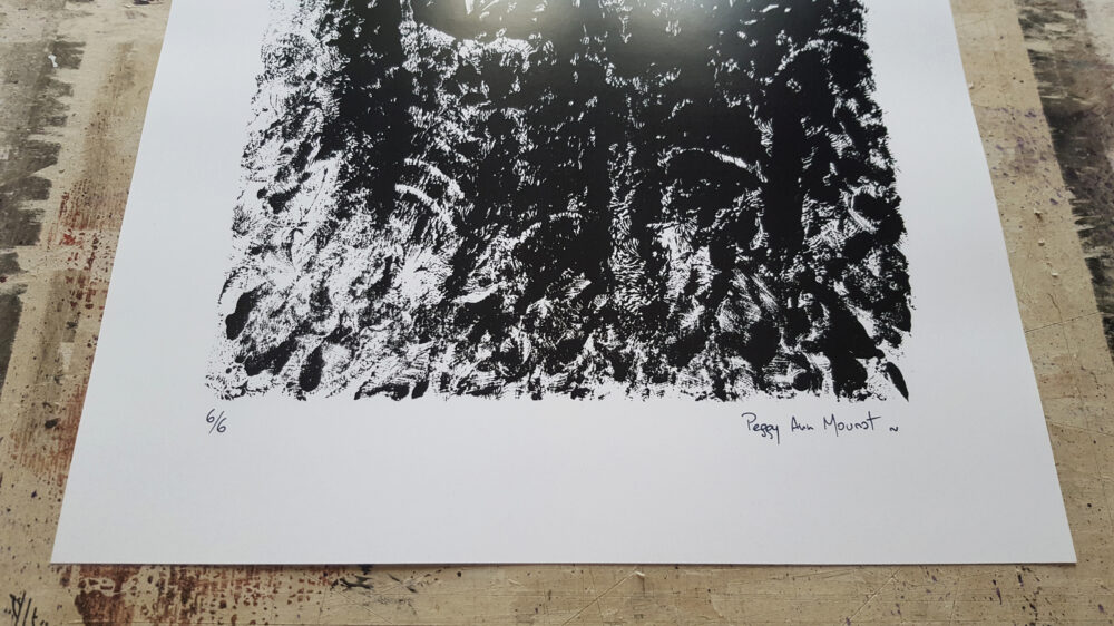 Affiche "Ossuary" ~ Limitée à 6ex ~ N°Signée ~ 32x45cm/250g – Image 6