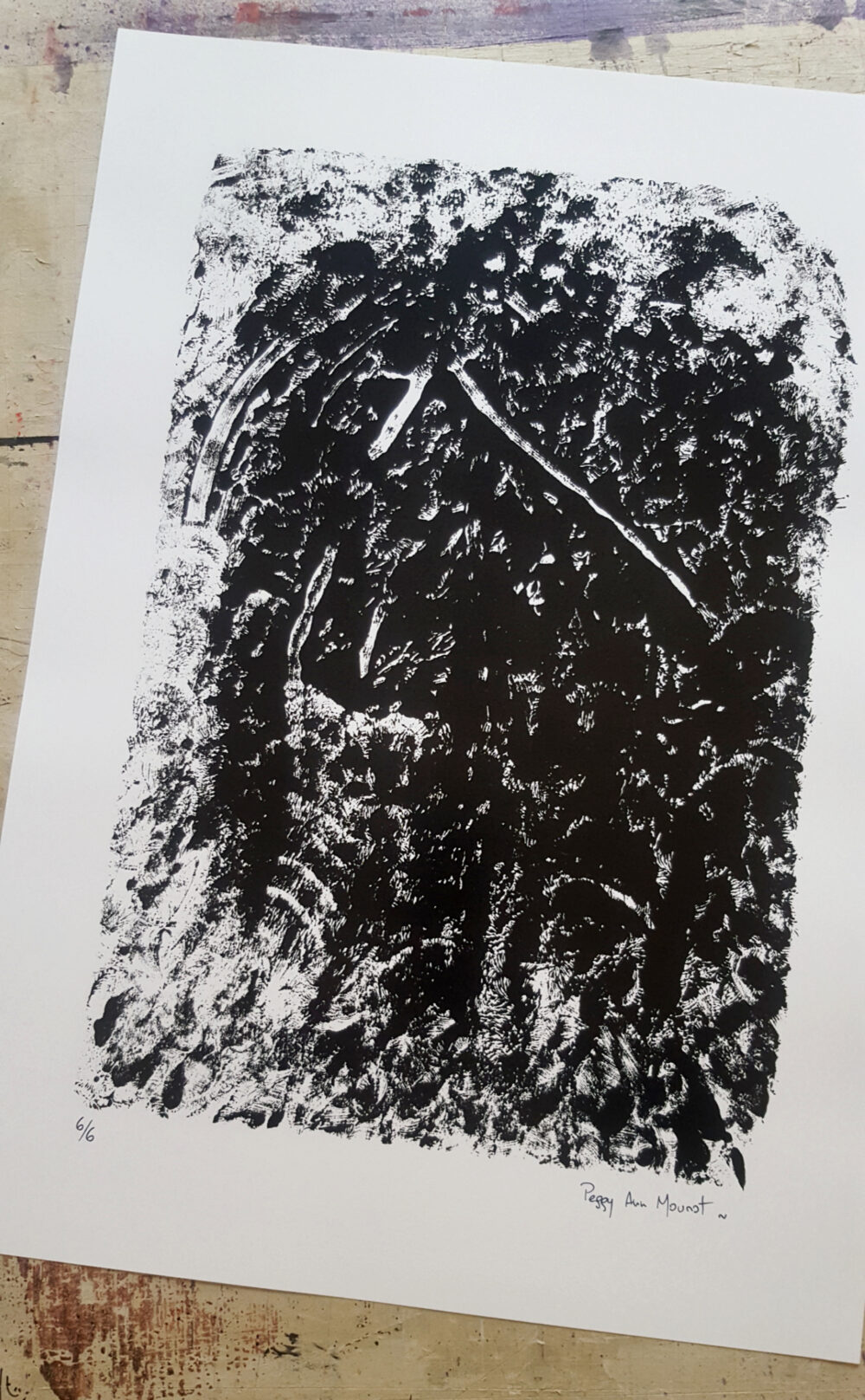 Affiche "Ossuary" ~ Limitée à 6ex ~ N°Signée ~ 32x45cm/250g