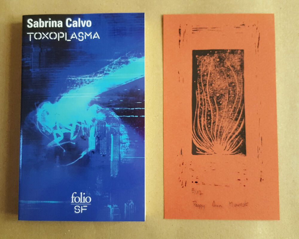 Toxoplasma Dédicacé + Exlibris Édition Limitée N° à 17ex ~ Sabrina Calvo c/° Folio Gallimard – Image 3