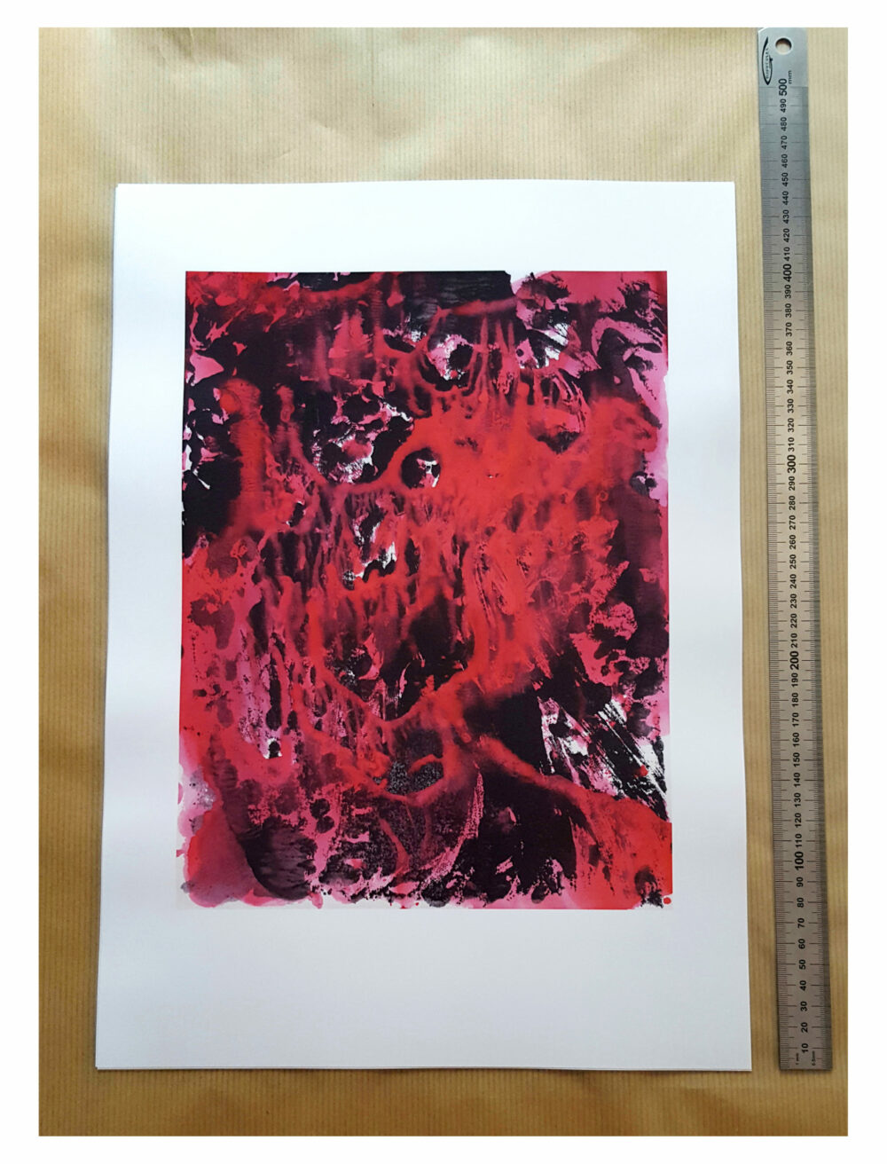 Affiche "Les Signes Démentiels" Couleur ~ Limitée à 6ex ~ N°Signée ~ 32x45cm/250g – Image 10