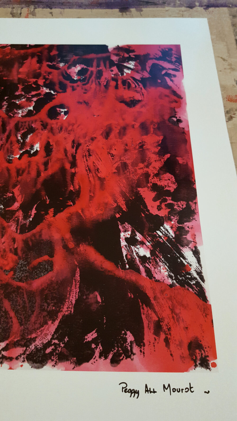 Affiche "Les Signes Démentiels" Couleur ~ Limitée à 6ex ~ N°Signée ~ 32x45cm/250g – Image 8