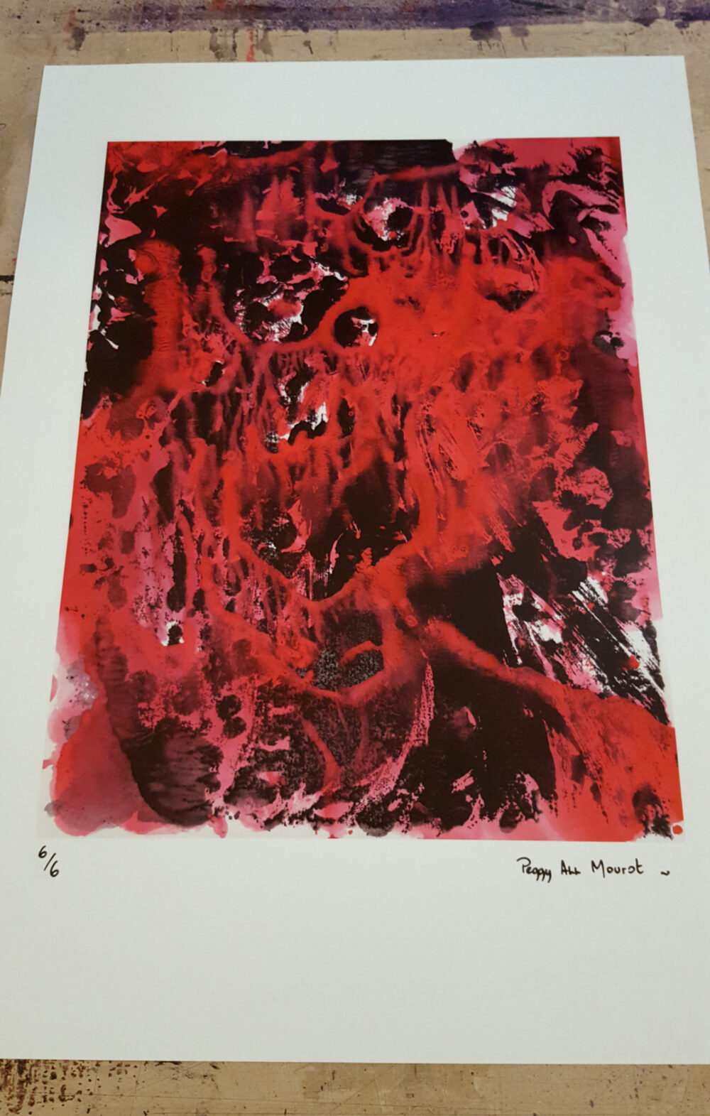 Affiche "Les Signes Démentiels" Couleur ~ Limitée à 6ex ~ N°Signée ~ 32x45cm/250g – Image 9