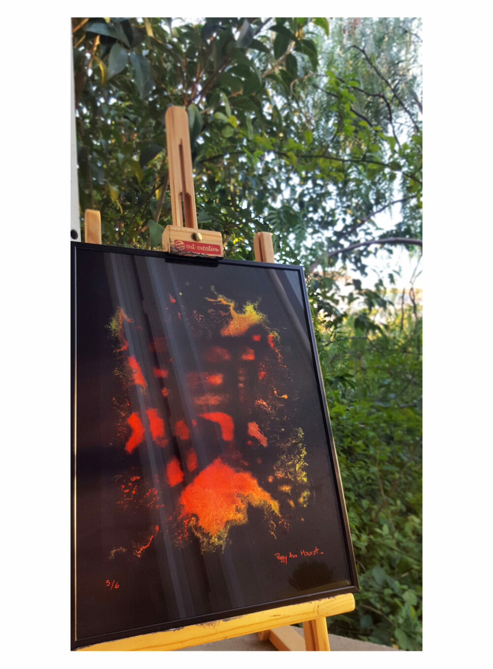 Affiche "The Stairs" ~ Limitée à 6ex ~ N°Signée ~ 30x40 Encadrée