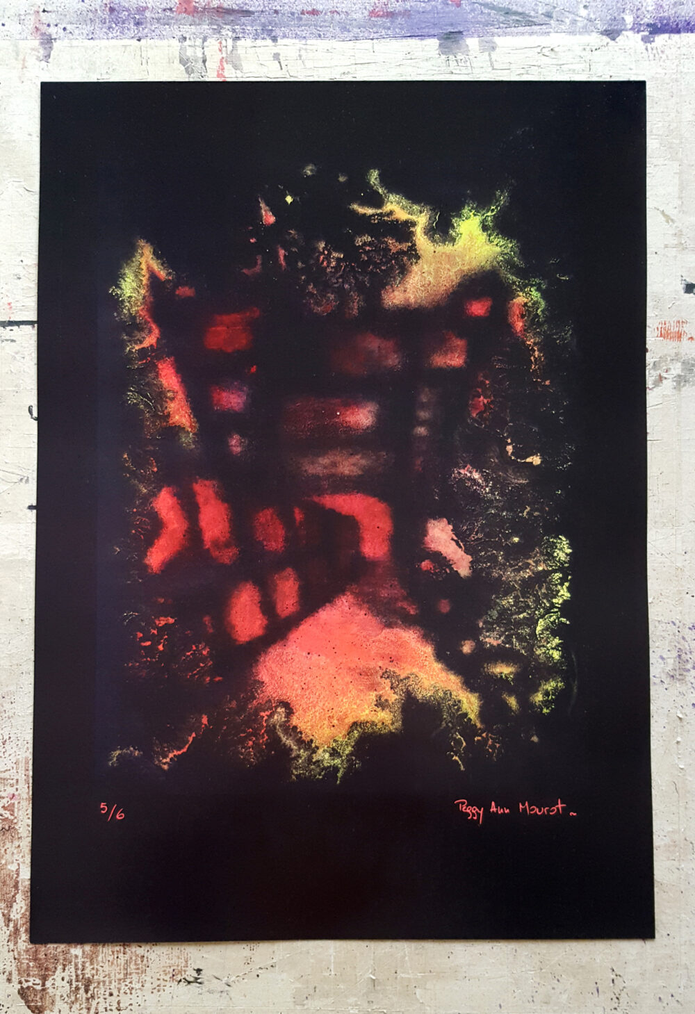 Affiche "The Stairs" ~ Limitée à 6ex ~ N°Signée ~ 30.5x43cm/250g – Image 10