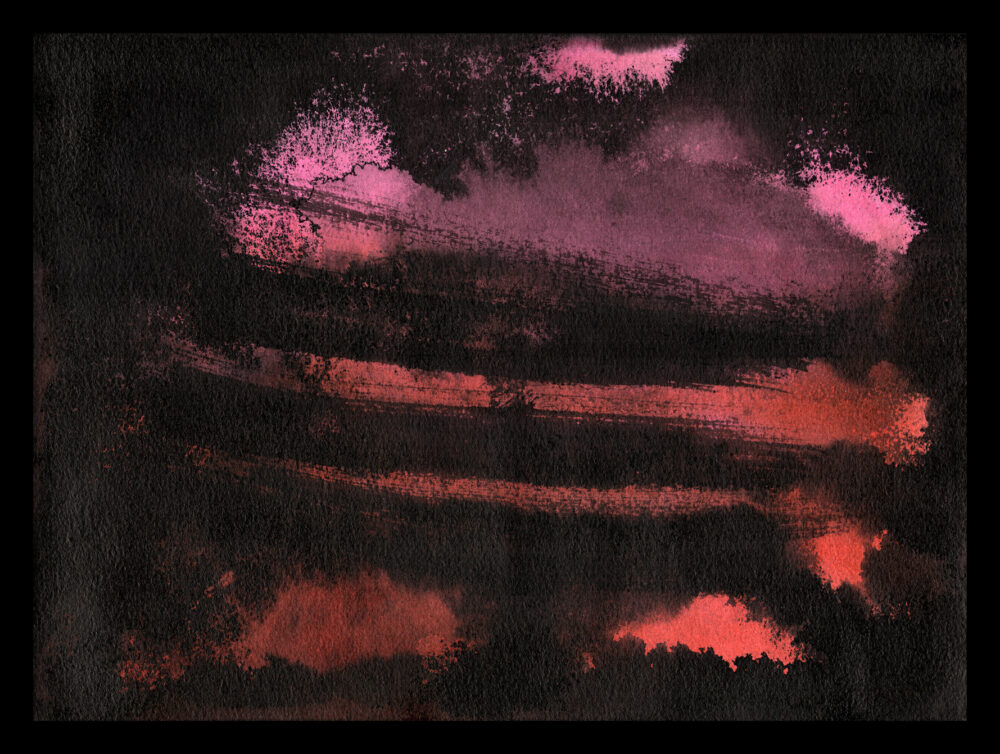 W.A.R. II ~ Peinture ~ Encre de Chine & Acrylique ~ 24×30 Encadré ~ SOLD OUT