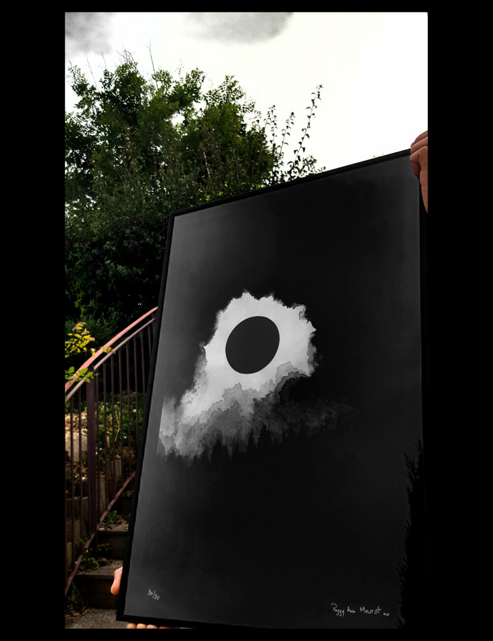 Tirage d'Art Black Moon ~ Édition Limitée à 30ex N°&Signés ~ Jet d'Encre sur Papier Photo 300g Satiné [Giclée Print] ~ Format 40x60 – Image 9