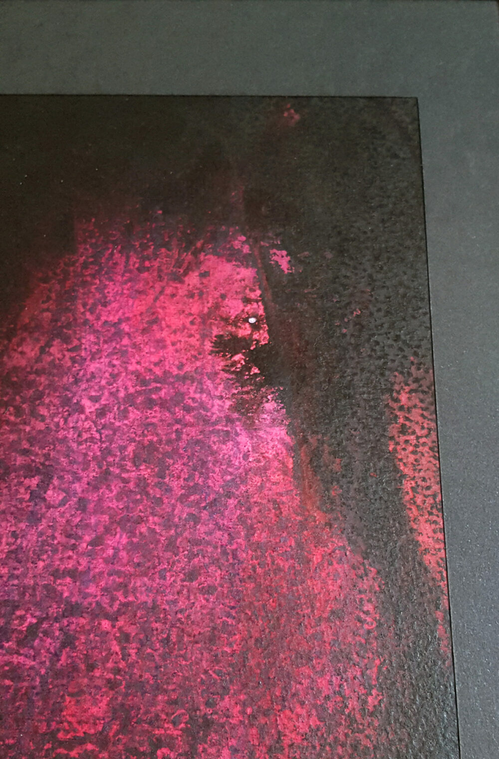 Bad Rat ~ Dessin à l'Encre de Chine, Acrylique & Pastels ~ Encadré Métal A4 – Image 4