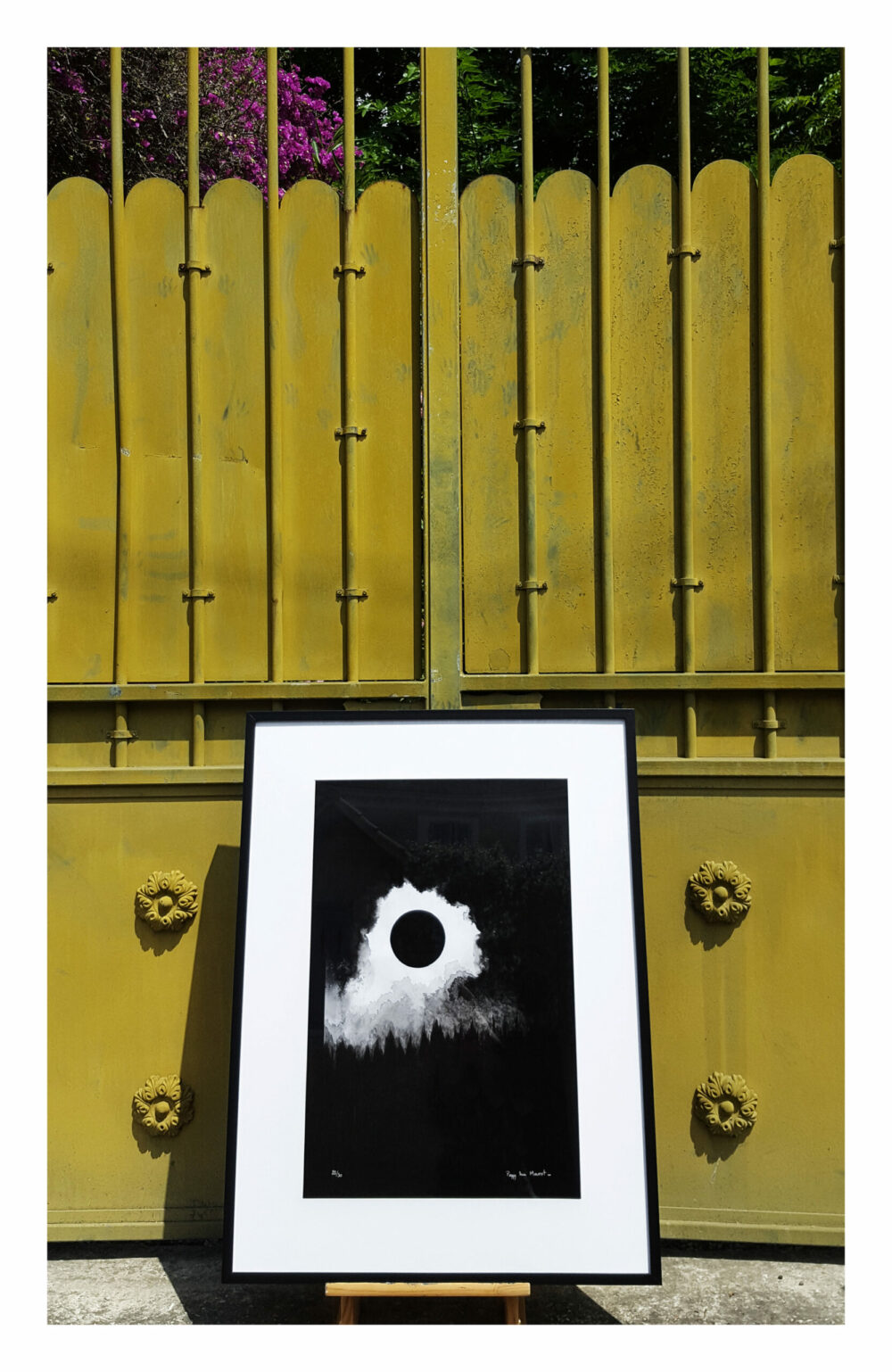 Tirage d'Art Black Moon Encadré ~ Édition Limitée à 30ex N°&Signés ~ Jet d'Encre sur Papier Photo 300g Satiné [Giclée Print] ~ Encadré 60x80