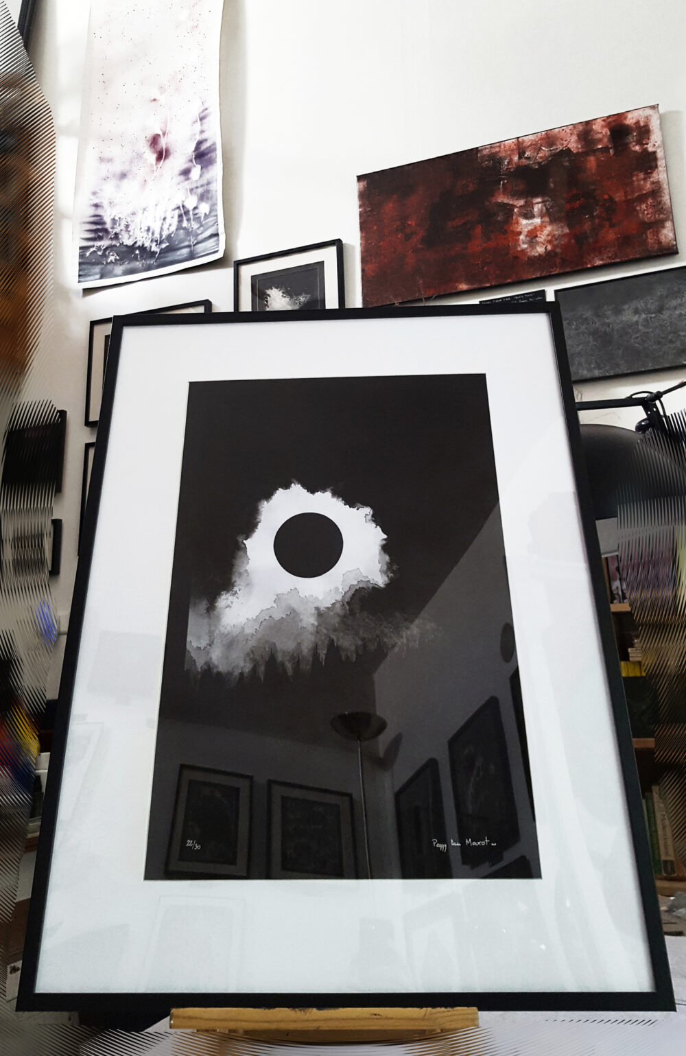 Tirage d'Art Black Moon Encadré ~ Édition Limitée à 30ex N°&Signés ~ Jet d'Encre sur Papier Photo 300g Satiné [Giclée Print] ~ Encadré 60x80 – Image 6