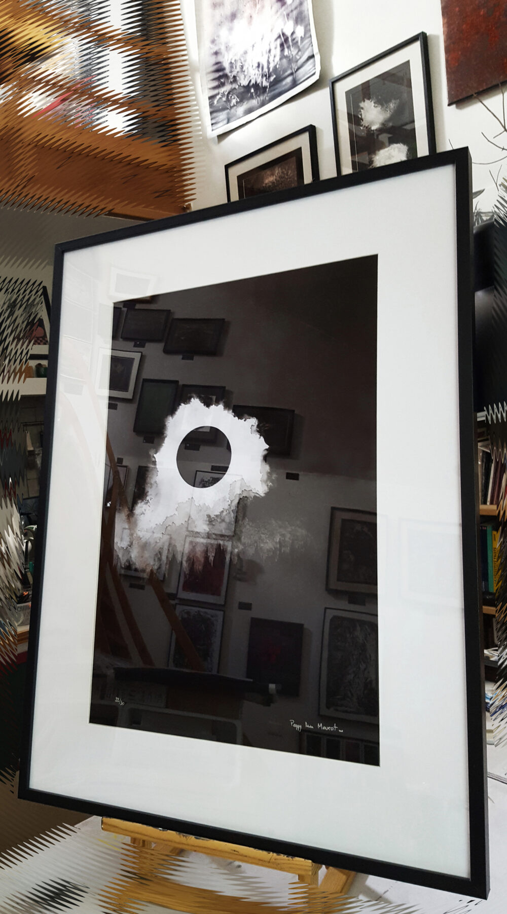 Tirage d'Art Black Moon Encadré ~ Édition Limitée à 30ex N°&Signés ~ Jet d'Encre sur Papier Photo 300g Satiné [Giclée Print] ~ Encadré 60x80 – Image 7