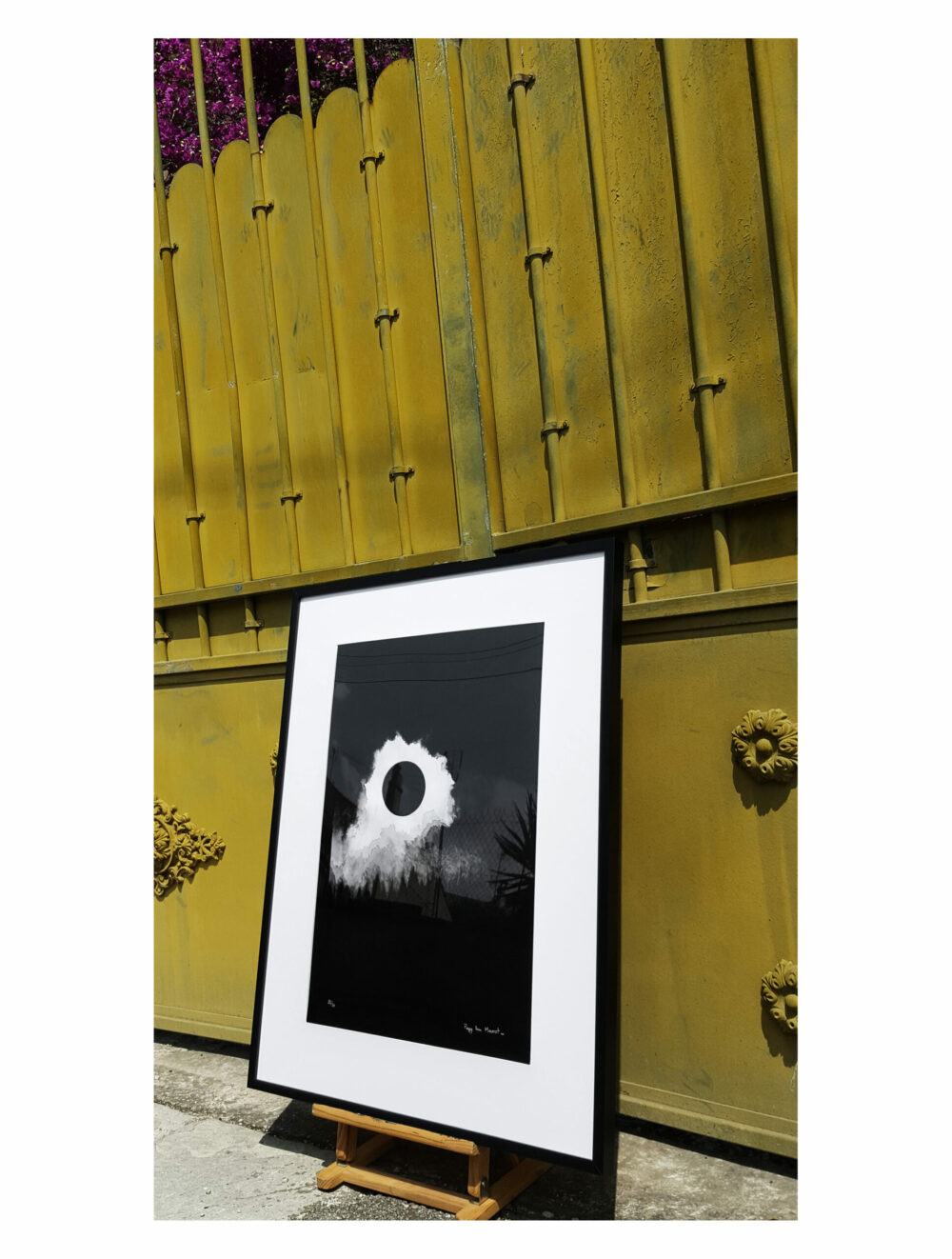 Tirage d'Art Black Moon Encadré ~ Édition Limitée à 30ex N°&Signés ~ Jet d'Encre sur Papier Photo 300g Satiné [Giclée Print] ~ Encadré 60x80 – Image 8
