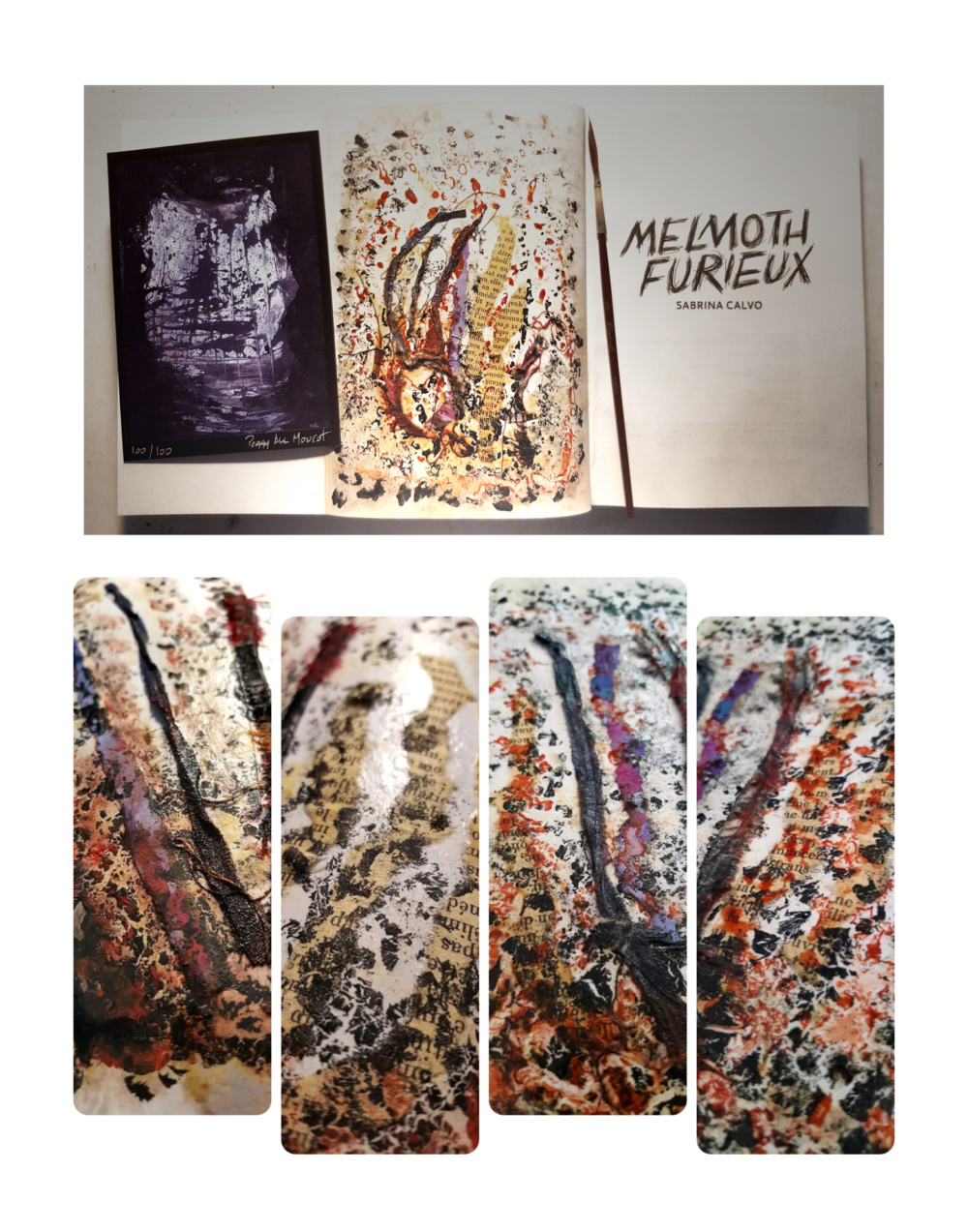 Cartes Postales Wreck (Melmoth Furieux) ~ Limitées à 100ex N°Signées – Image 7