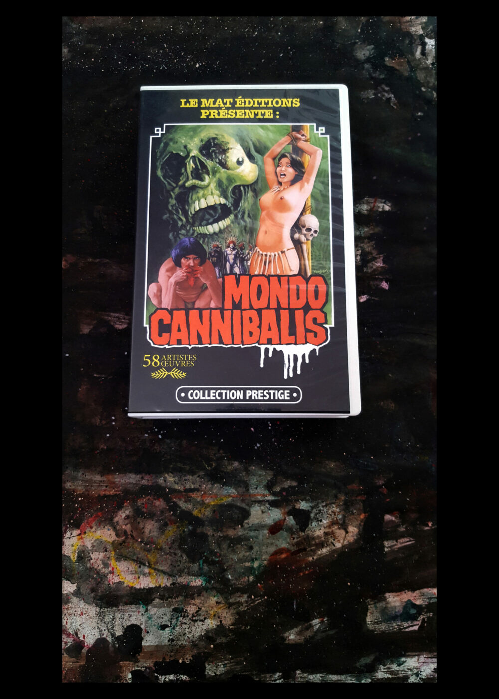 Coffret Mondo Cannibalis Limité 150 ex + ExLibris Linogravure 66ex ~ N°Signé ~ SOLD OUT