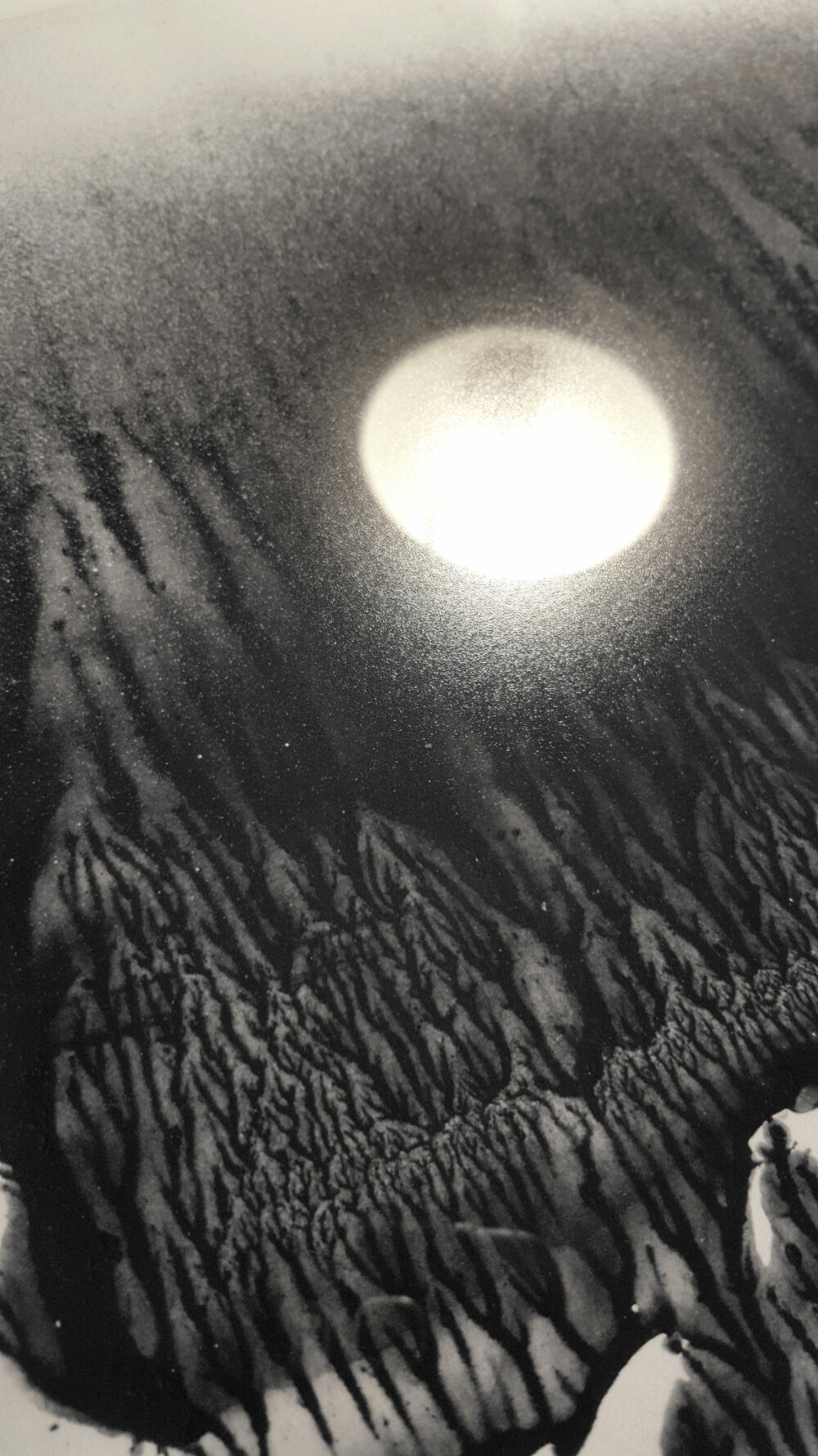 Tirage d'Art DARKTHRONE Snø Og Granskog ~ Impression Fine Art Jet d’Encre sur Papier Photo 300g Satiné [Giclée Print] ~ Édition Limitée à 7ex N°&Signés ~ Encadré 30×40 – Image 5