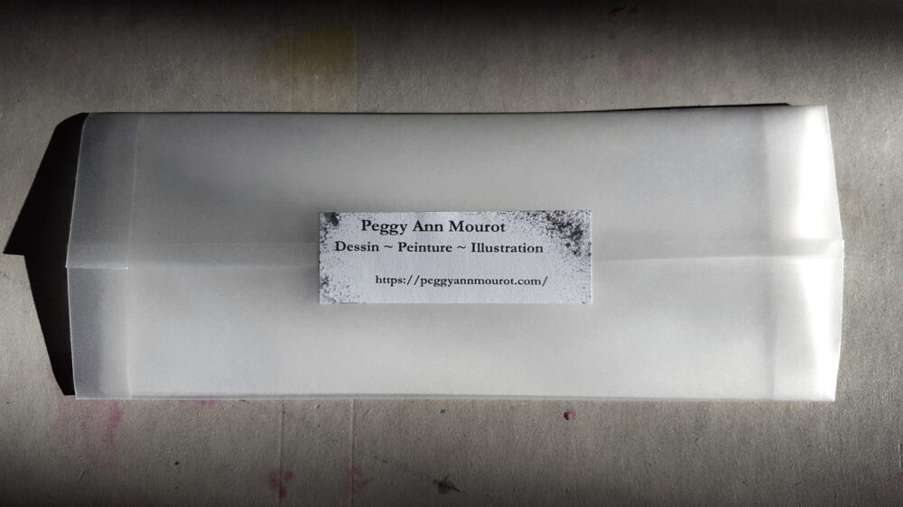 Lot de 3 Marque-Pages Cartes-Mots-Doux faits main ~ Éditions Limitées N° & Signées ~ Automne 2021 – Image 7