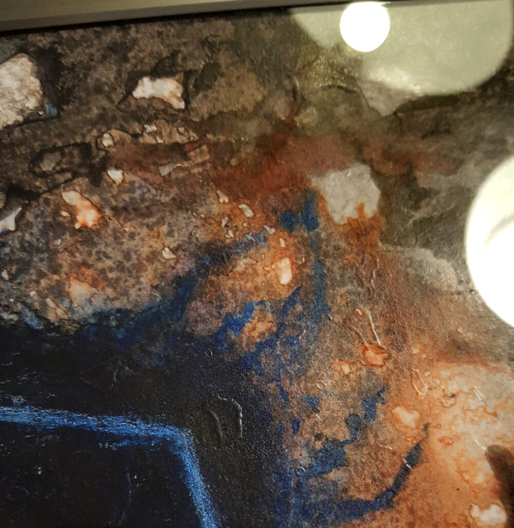 Pandemonia ~ Dessin à l'Encre de Chine, Acrylique & Pastels ~ Encadré Métal A4 – Image 12