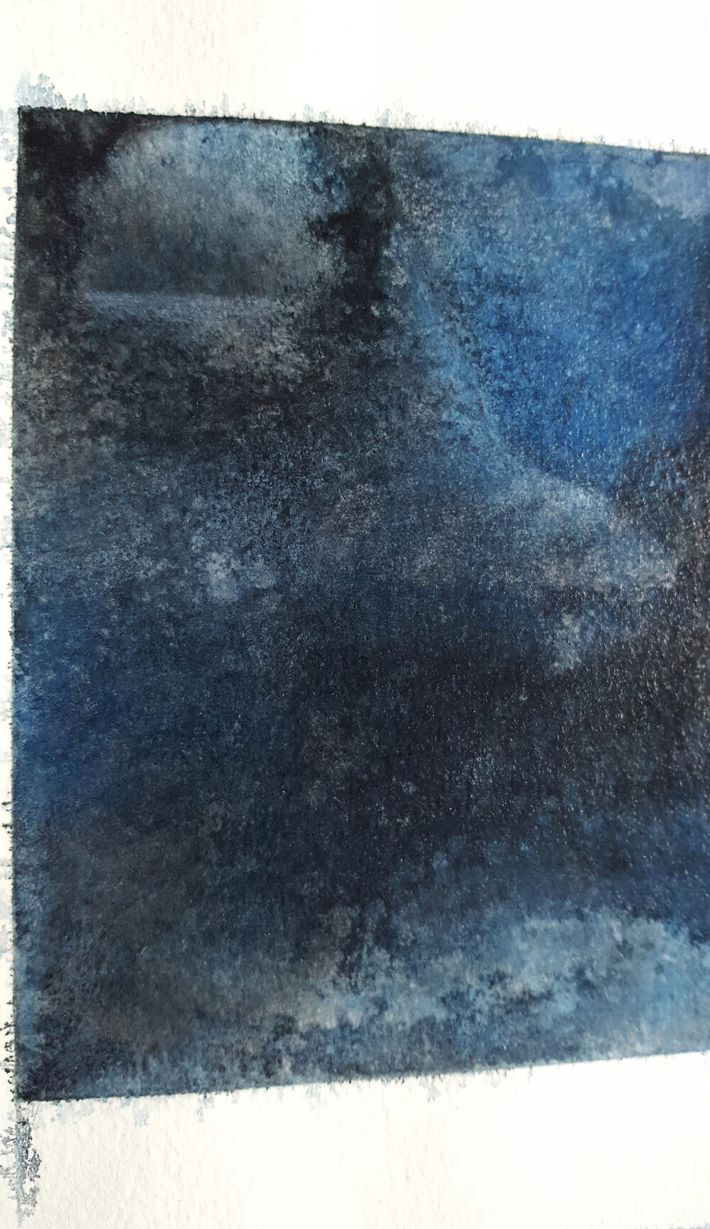 Undersea Fears ~ Peinture ~ Acrylique & Encre de Chine ~ 24×30 Encadré ~ SOLD OUT – Image 5