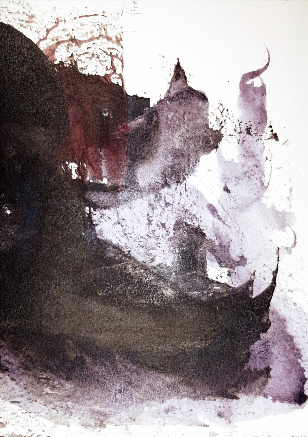 La Défaite ~ Peinture ~ Aquarelle & Encre de Chine ~ 24×30 Encadré – Image 8
