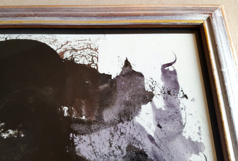 La Défaite ~ Peinture ~ Aquarelle & Encre de Chine ~ 24×30 Encadré – Image 10