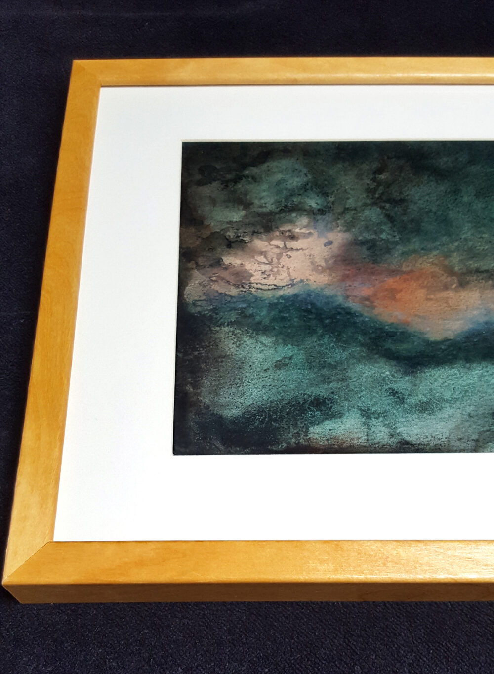 Rupestrian ~ Peinture ~ Acrylique & Encre de Chine ~ 30x40 Encadré – Image 9
