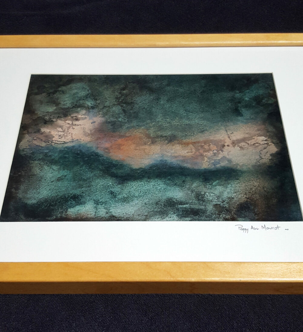 Rupestrian ~ Peinture ~ Acrylique & Encre de Chine ~ 30x40 Encadré – Image 15