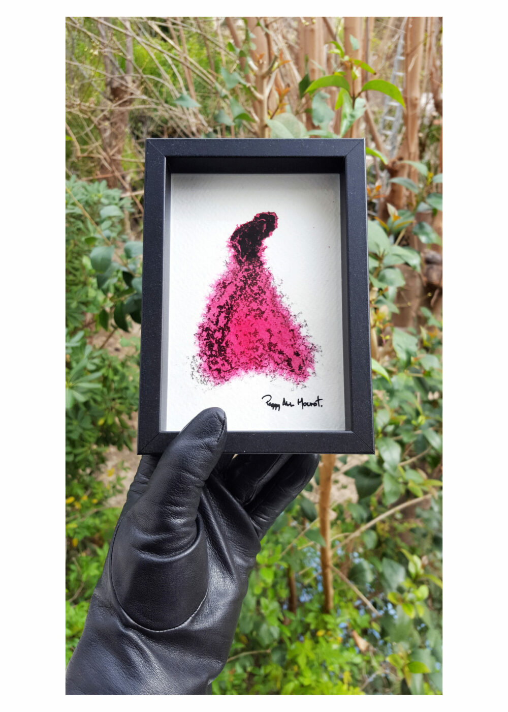 The Dancer ~ Encre de Chine & Acrylique ~ 10x15 Encadré – Image 8