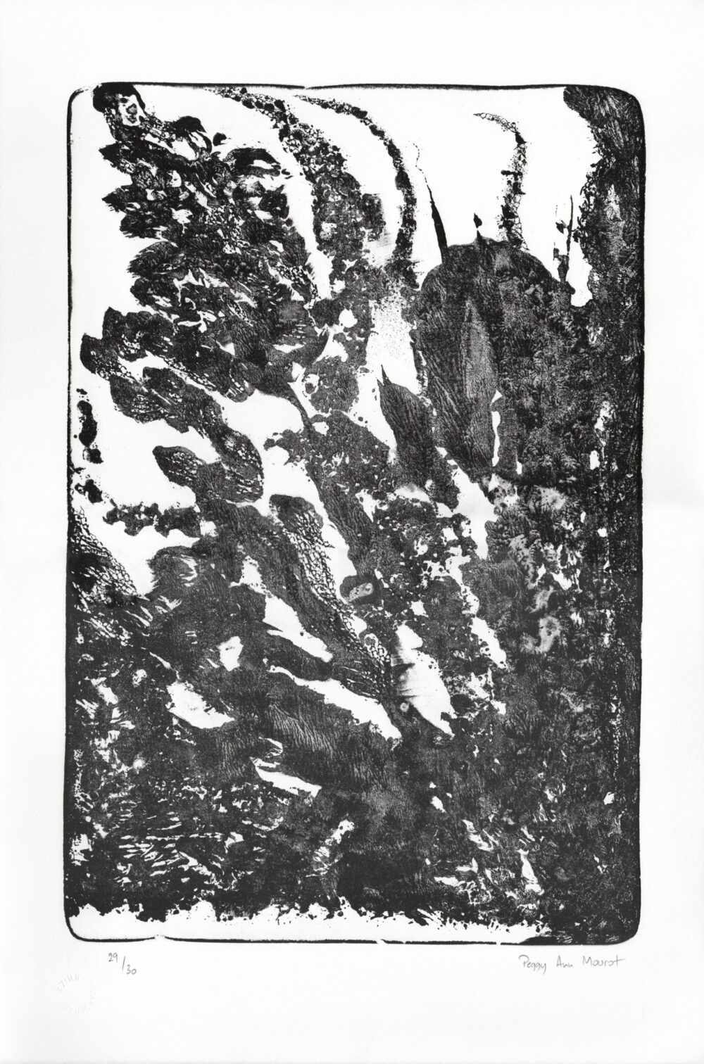 Lithographie L’Odeur de la Pierre I ~ Édition Limitée à 30ex N°& Signés sur papier BFK Rives 300g ~ Format 40x60 – Image 21