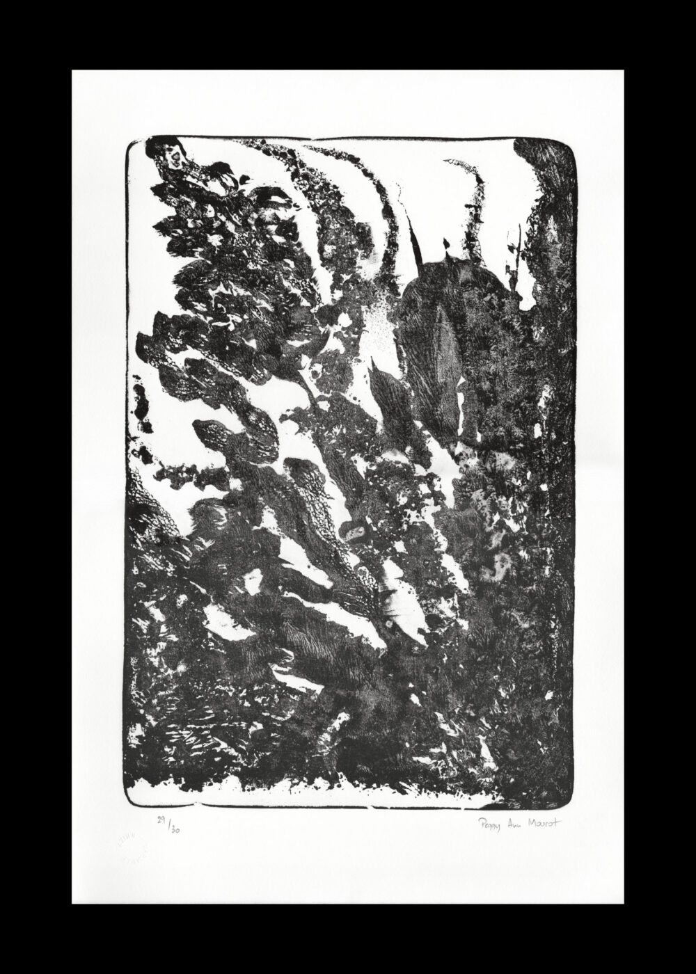 Lithographie L’Odeur de la Pierre I ~ Édition Limitée à 30ex N°& Signés sur papier BFK Rives 300g ~ Format 40x60 – Image 15