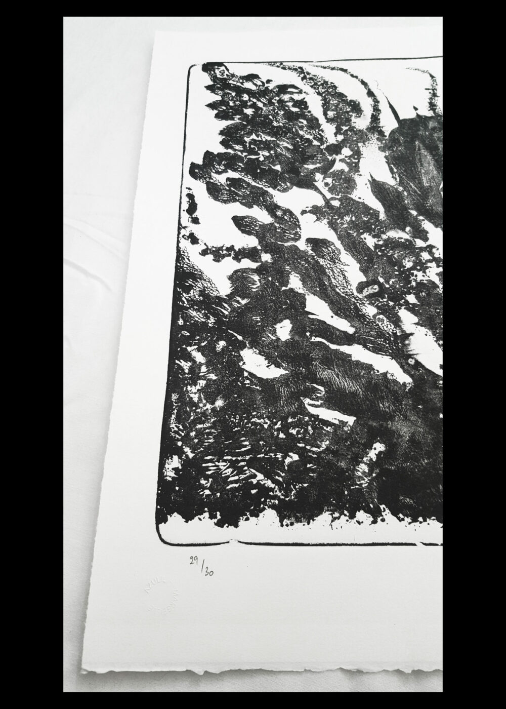 Lithographie L’Odeur de la Pierre I ~ Édition Limitée à 30ex N°& Signés sur papier BFK Rives 300g ~ Format 40x60 – Image 13