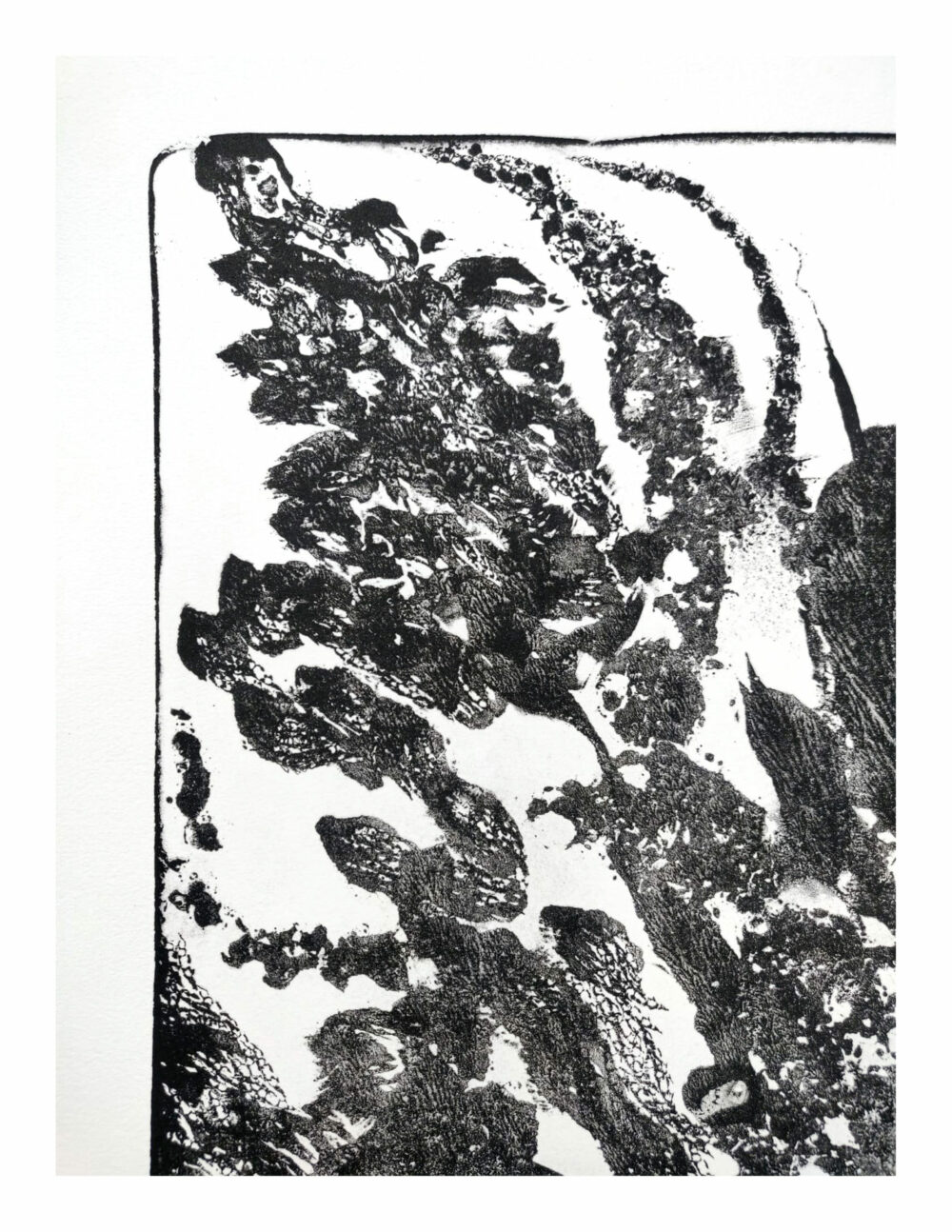 Lithographie L’Odeur de la Pierre I ~ Édition Limitée à 30ex N°& Signés sur papier BFK Rives 300g ~ Format 40x60 – Image 9