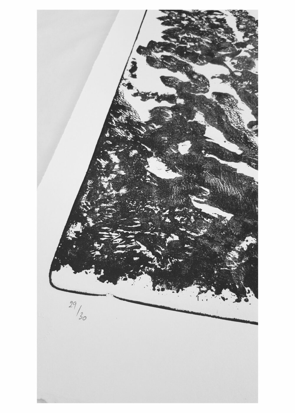 Lithographie L’Odeur de la Pierre I ~ Édition Limitée à 30ex N°& Signés sur papier BFK Rives 300g ~ Format 40x60 – Image 11