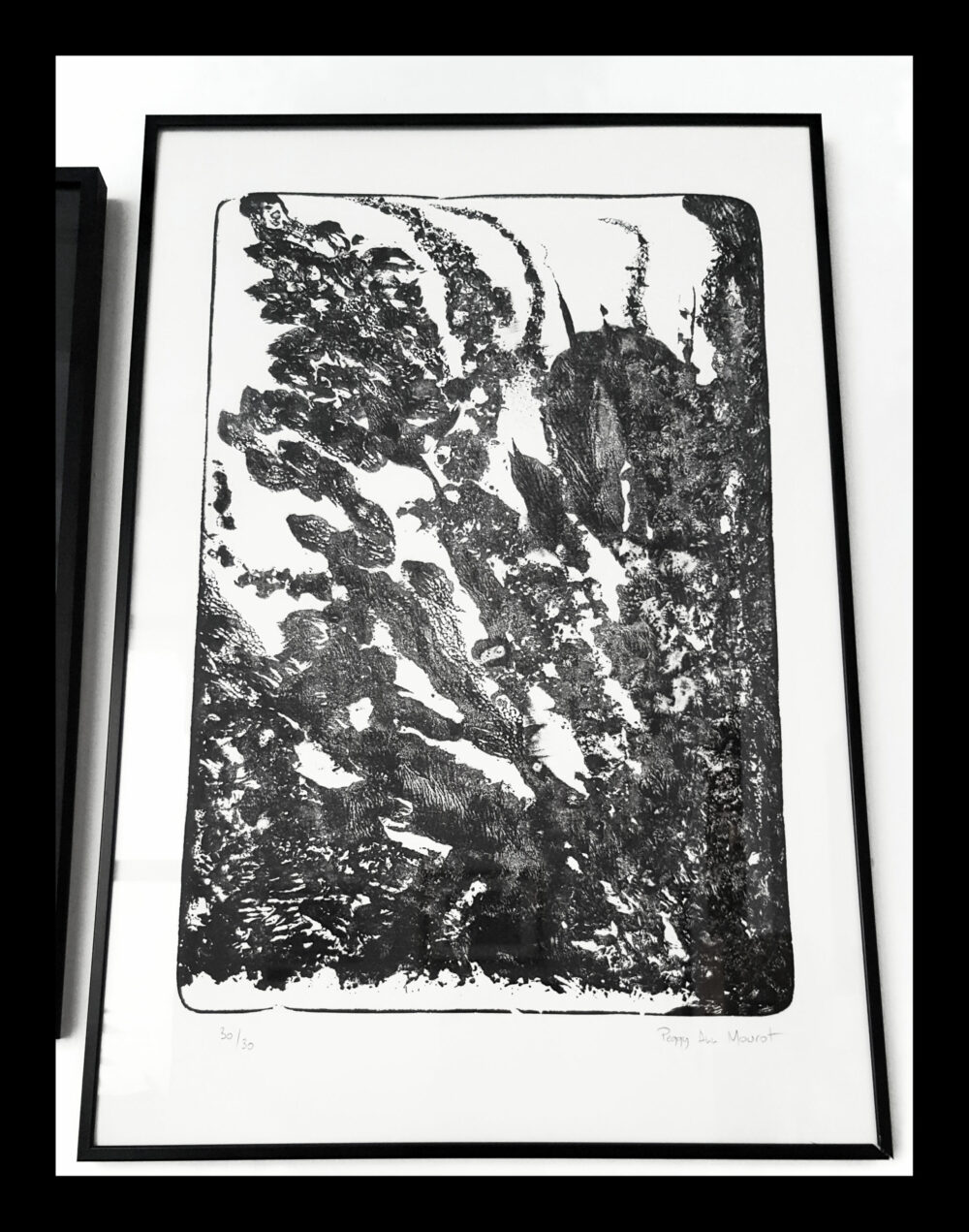 Lithographie L’Odeur de la Pierre I ~ Édition Limitée à 30ex N°& Signés sur papier BFK Rives 300g ~ 40x60 Encadrée – Image 10
