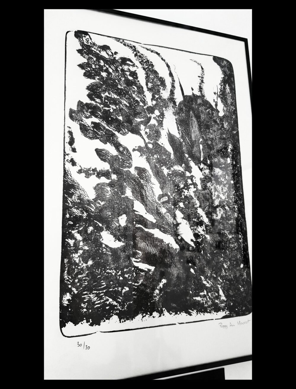 Lithographie L’Odeur de la Pierre I ~ Édition Limitée à 30ex N°& Signés sur papier BFK Rives 300g ~ 40x60 Encadrée – Image 9