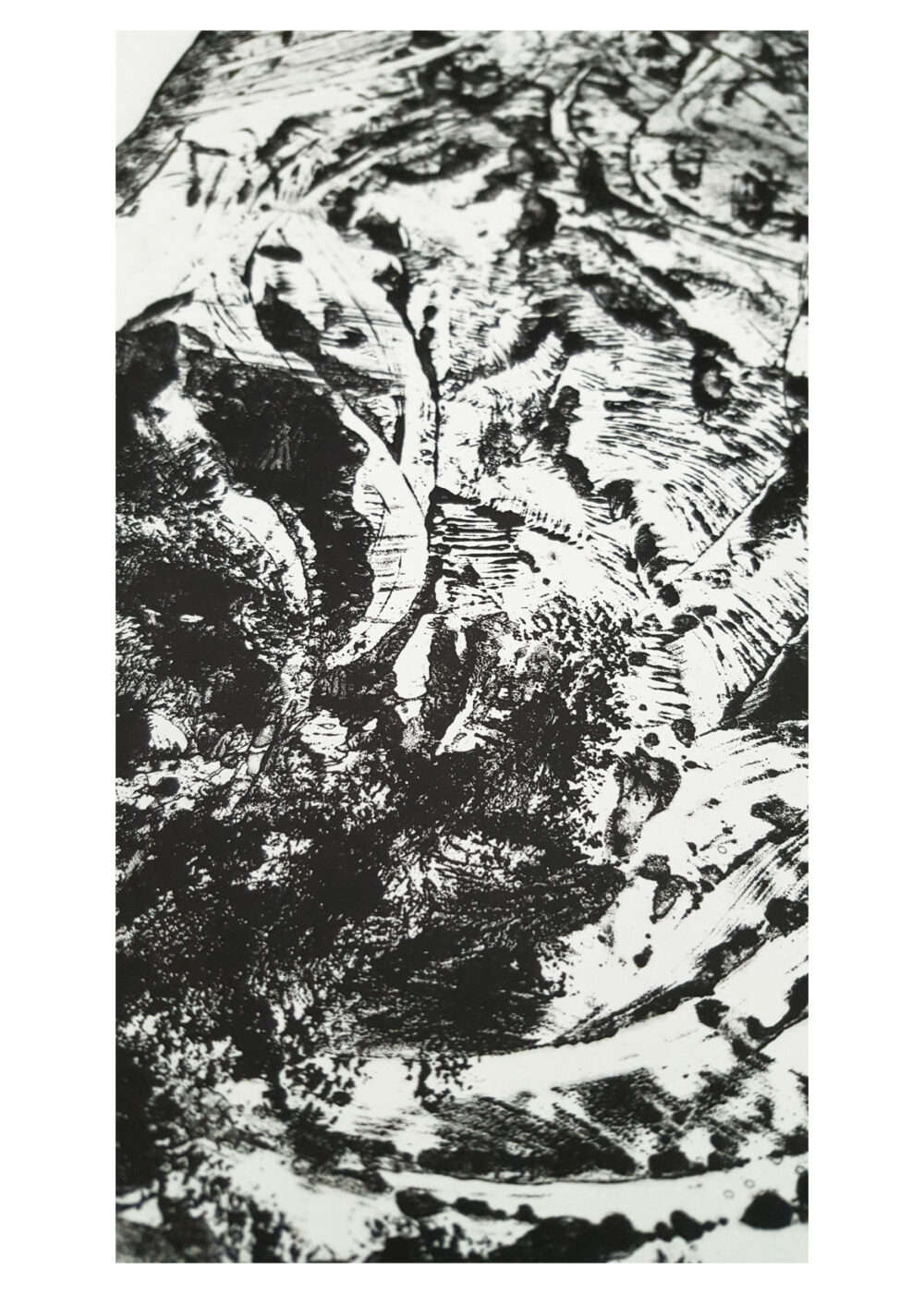 Lithographie L’Odeur de la Pierre II ~ Édition Limitée à 30ex N°& Signés sur papier BFK Rives 300g ~ Format 40x60