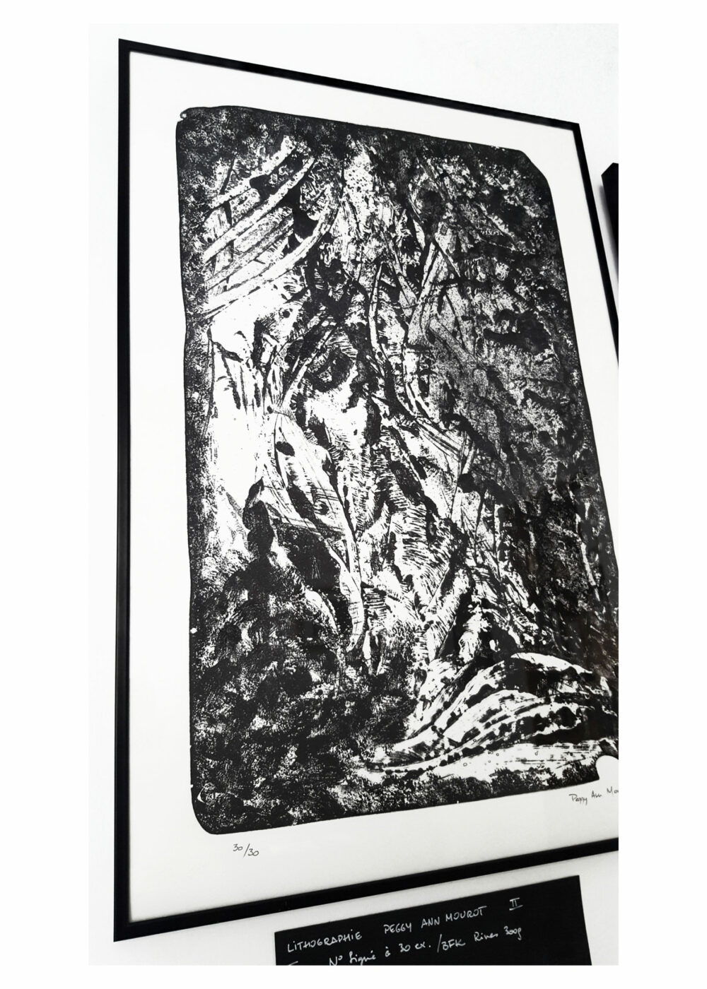 Lithographie L’Odeur de la Pierre II ~ Édition Limitée à 30ex N°& Signés sur papier BFK Rives 300g ~ 40x60 Encadrée – Image 25